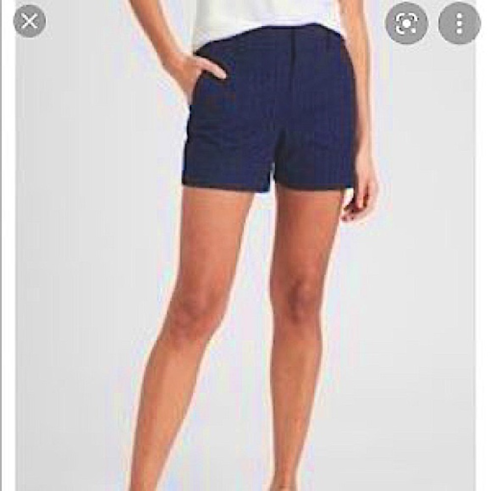 Banana Rep Embroidered Shorts